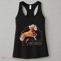 Haflinger Rider Horse Pony Riding Women's Tank Top thumb 3