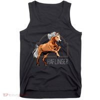 Haflinger Rider Horse Pony Riding Tank Top thumb 0