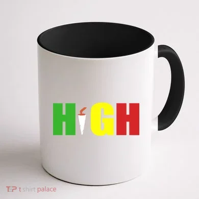 HIGH Rasta Coffee Mug back