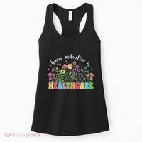 Harm Reduction Is Healthcare Overdose Awareness Day Groovy Women's Tank Top thumb 0