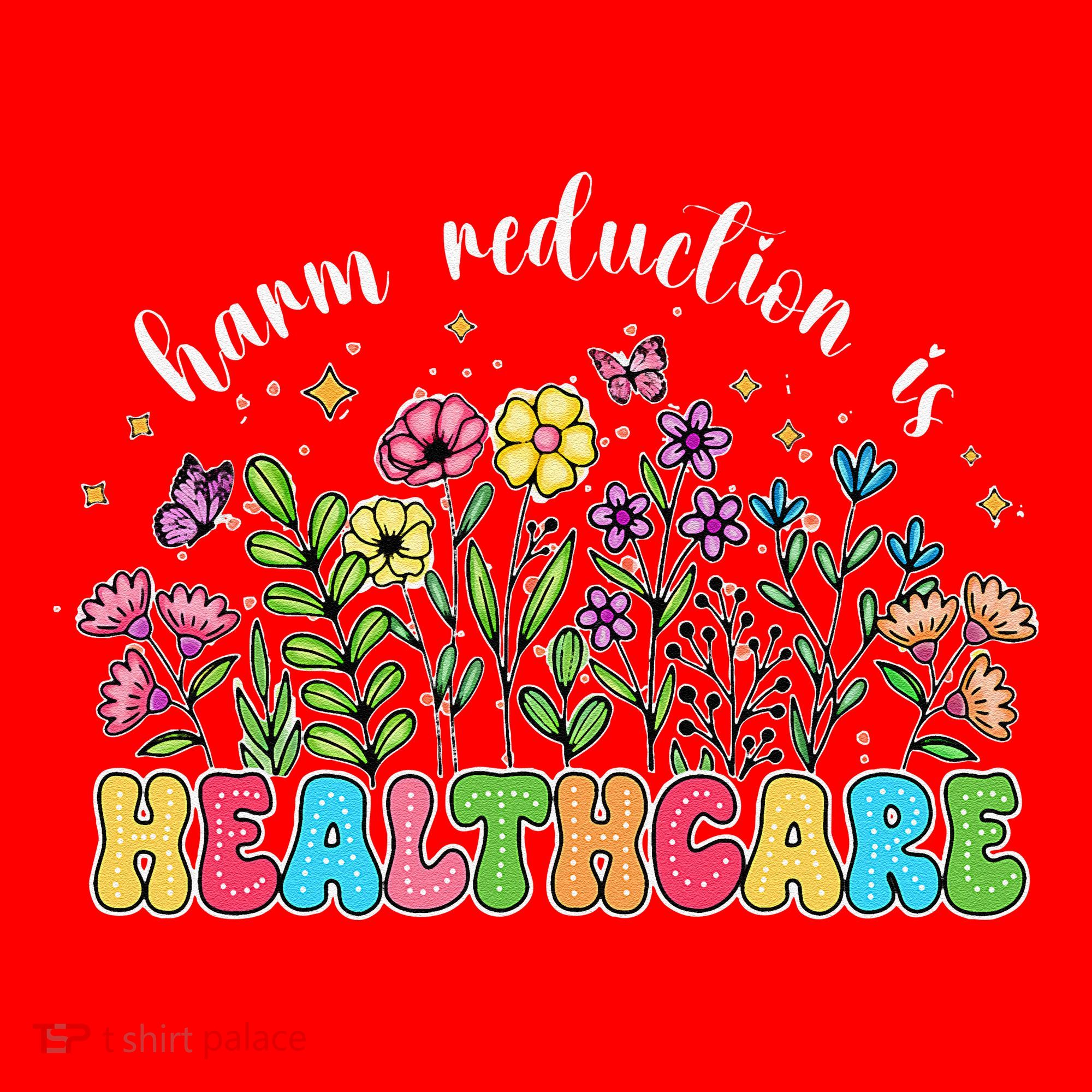 Harm Reduction Is Healthcare Overdose Awareness Day Groovy Santa Hat