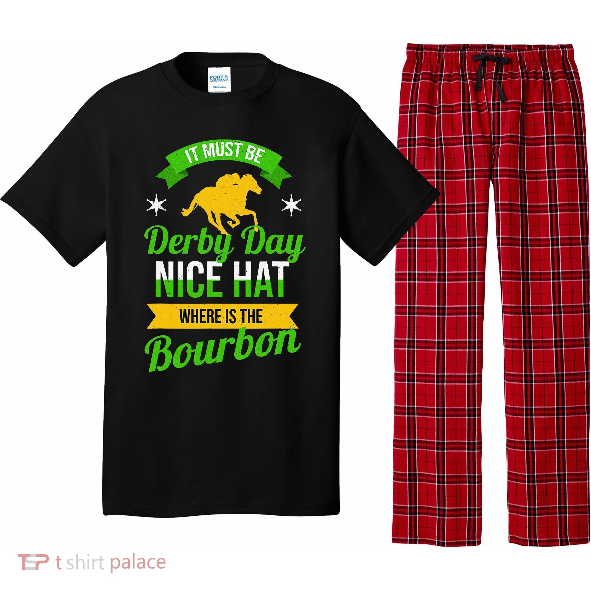 Horse Racing It Must Be Derby Day Pajama Set