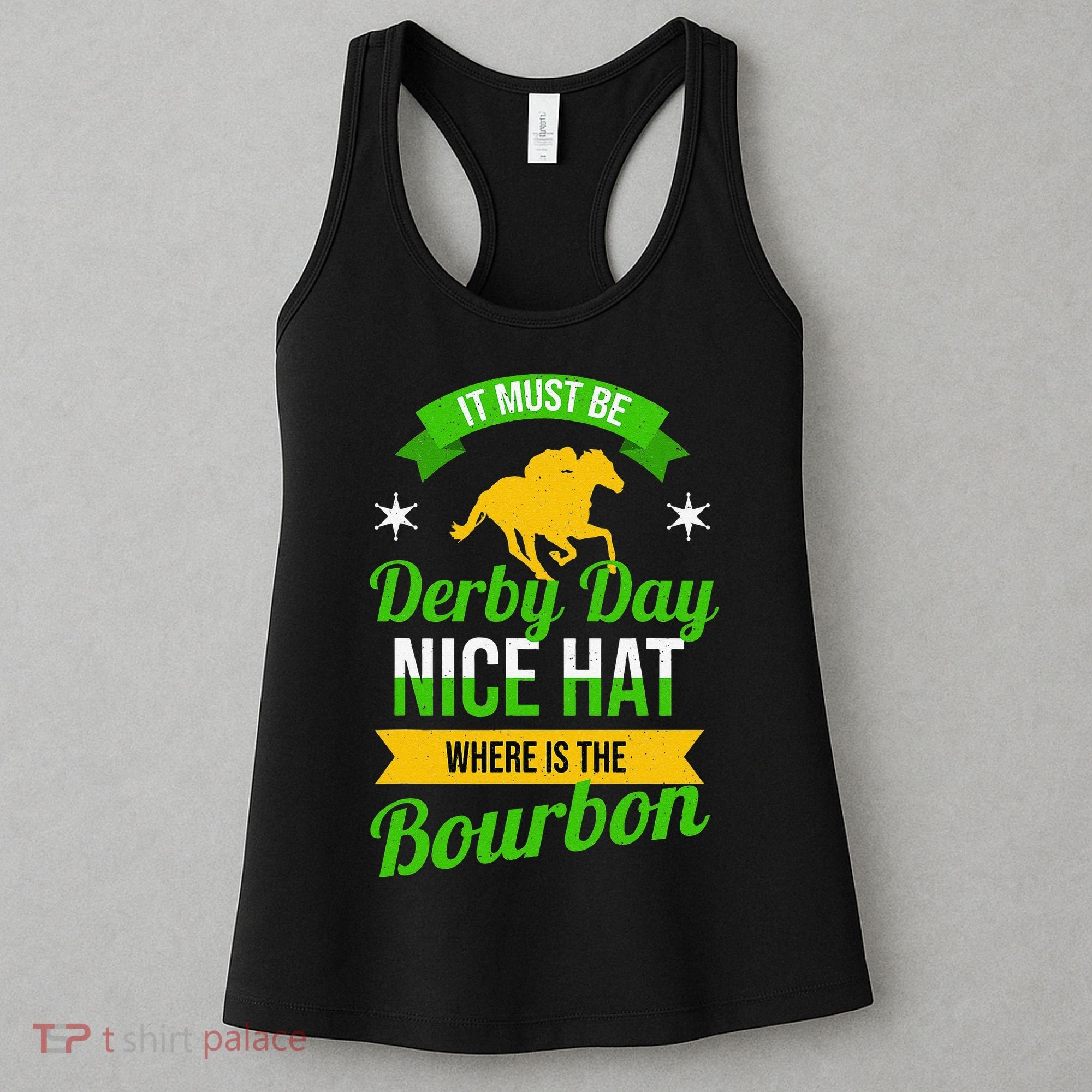 Horse Racing It Must Be Derby Day Women's Tank Top