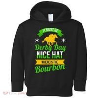 Horse Racing It Must Be Derby Day Toddler Hoodie thumb 0