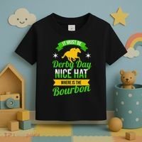Horse Racing It Must Be Derby Day Toddler T-Shirt thumb 3