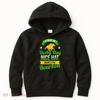 Horse Racing It Must Be Derby Day Kids Hoodie thumb 0