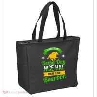 Horse Racing It Must Be Derby Day Tote Bag thumb 2