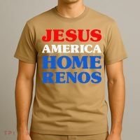 Home Renos I Love Home Renos Jesus And Home Renos T-Shirt thumb 3
