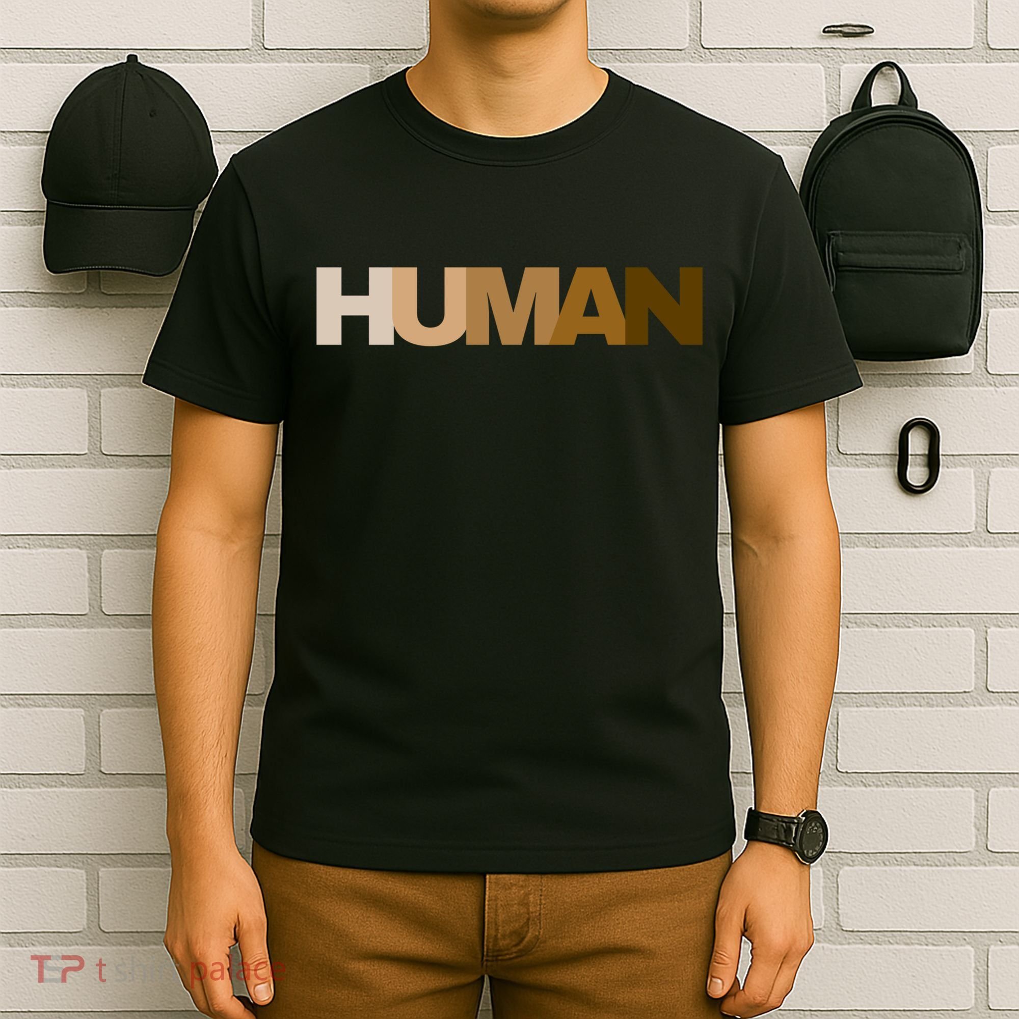 Human Rights Kindness Peace Equality Inclusion Melanin Love Gift T-Shirt