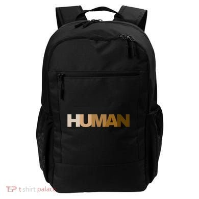 Human Rights Kindness Peace Equality Inclusion Melanin Love Gift Backpack