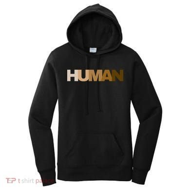 Human Rights Kindness Peace Equality Inclusion Melanin Love Gift Women's Hoodie