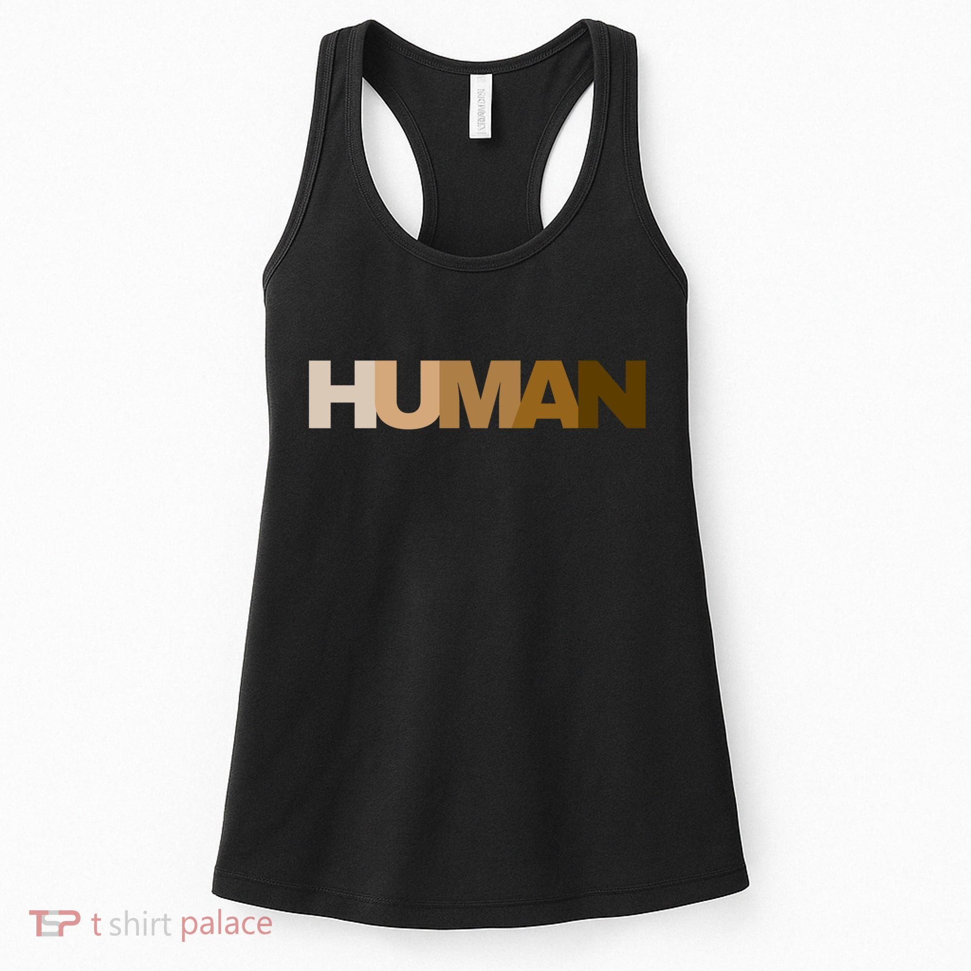 Human Rights Kindness Peace Equality Inclusion Melanin Love Gift Women's Tank Top