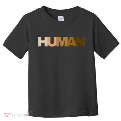 Human Rights Kindness Peace Equality Inclusion Melanin Love Gift Toddler T-Shirt