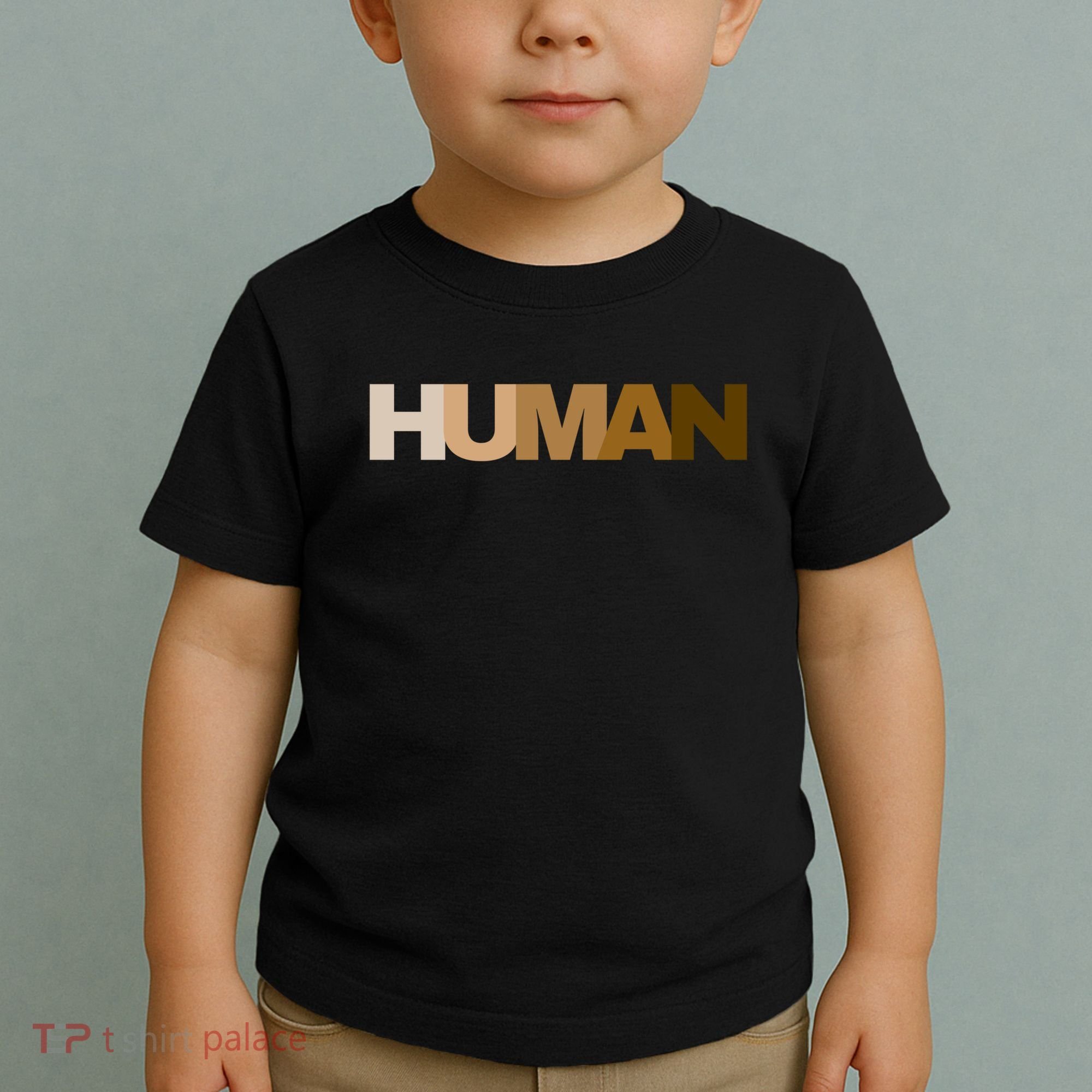 Human Rights Kindness Peace Equality Inclusion Melanin Love Gift Toddler T-Shirt