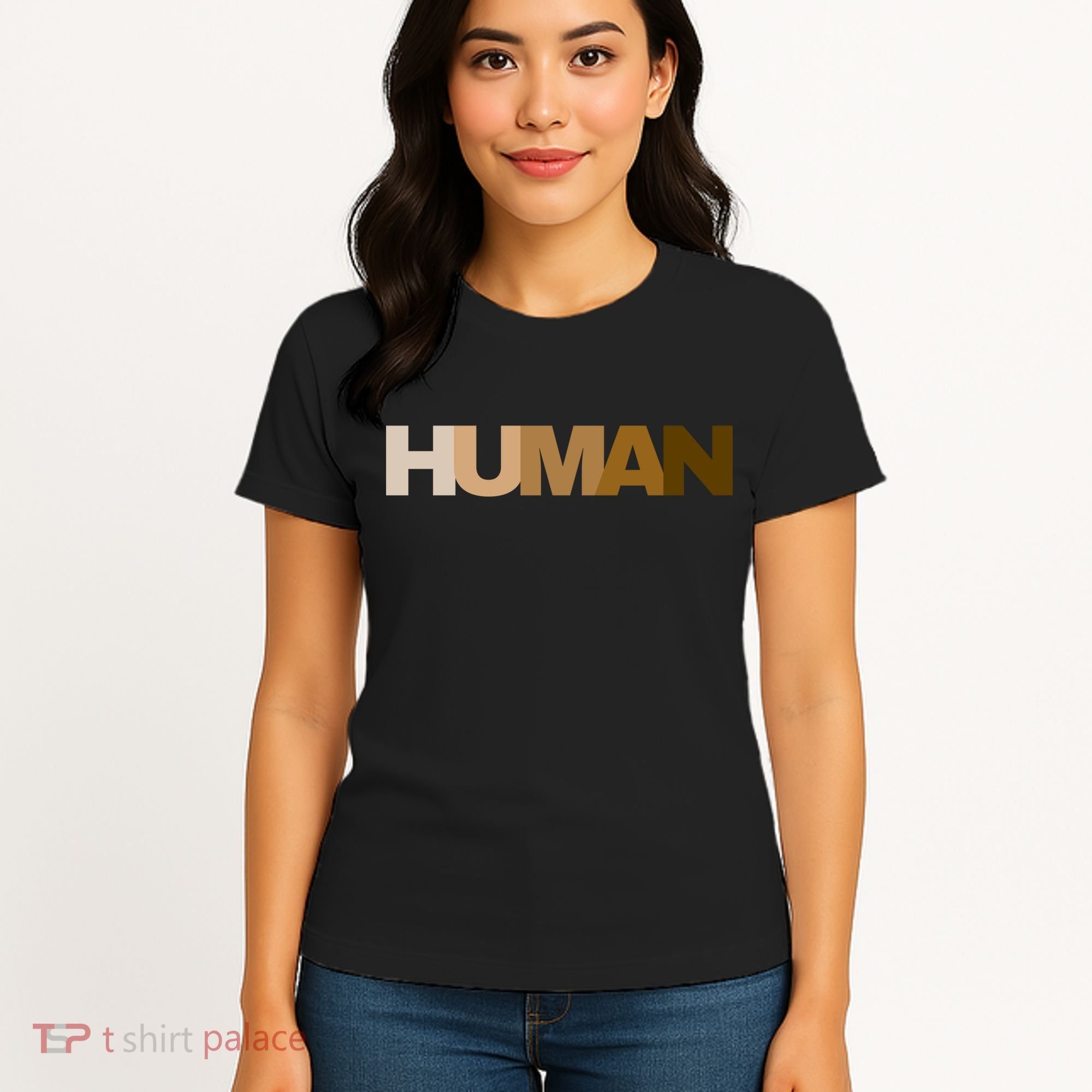 Human Rights Kindness Peace Equality Inclusion Melanin Love Gift Women's T-Shirt