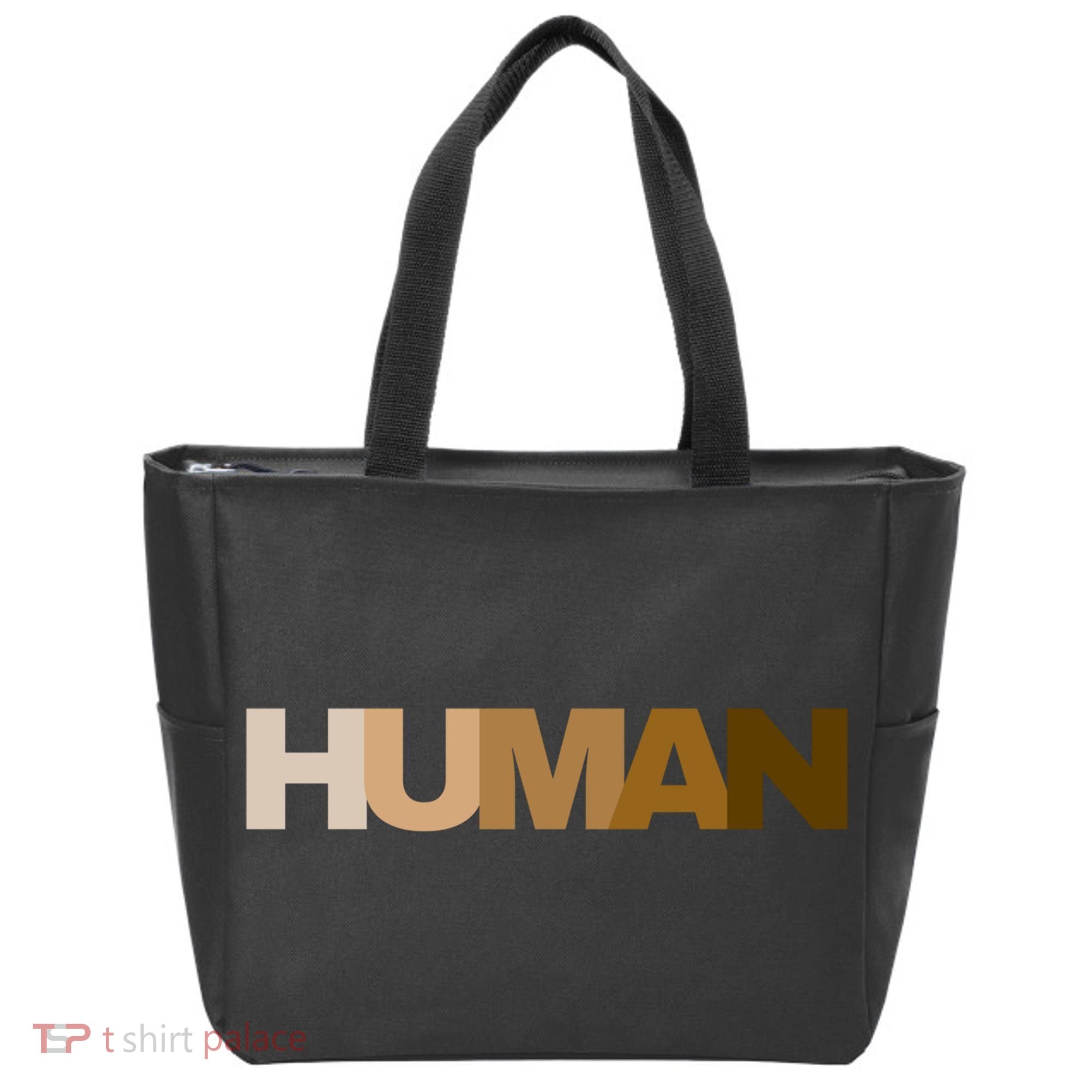 Human Rights Kindness Peace Equality Inclusion Melanin Love Gift Tote Bag