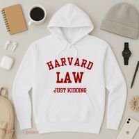 Harva Rd Law Just Kidding Hoodie thumb 3