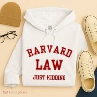 Harva Rd Law Just Kidding Hoodie thumb 4