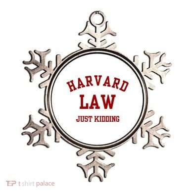 Harva Rd Law Just Kidding Ornament