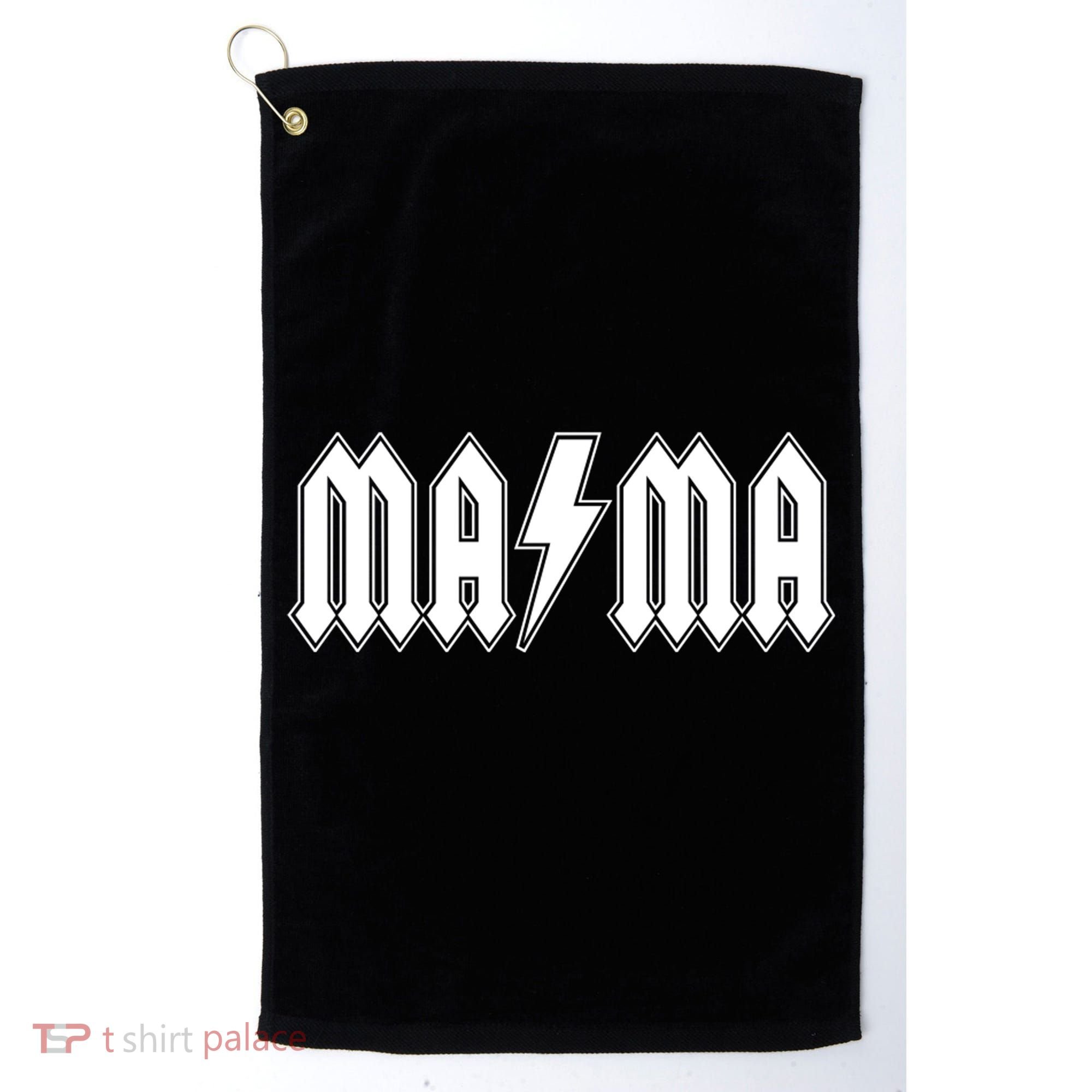 Hard Rock Mama Lightning Bolt Golf Towel