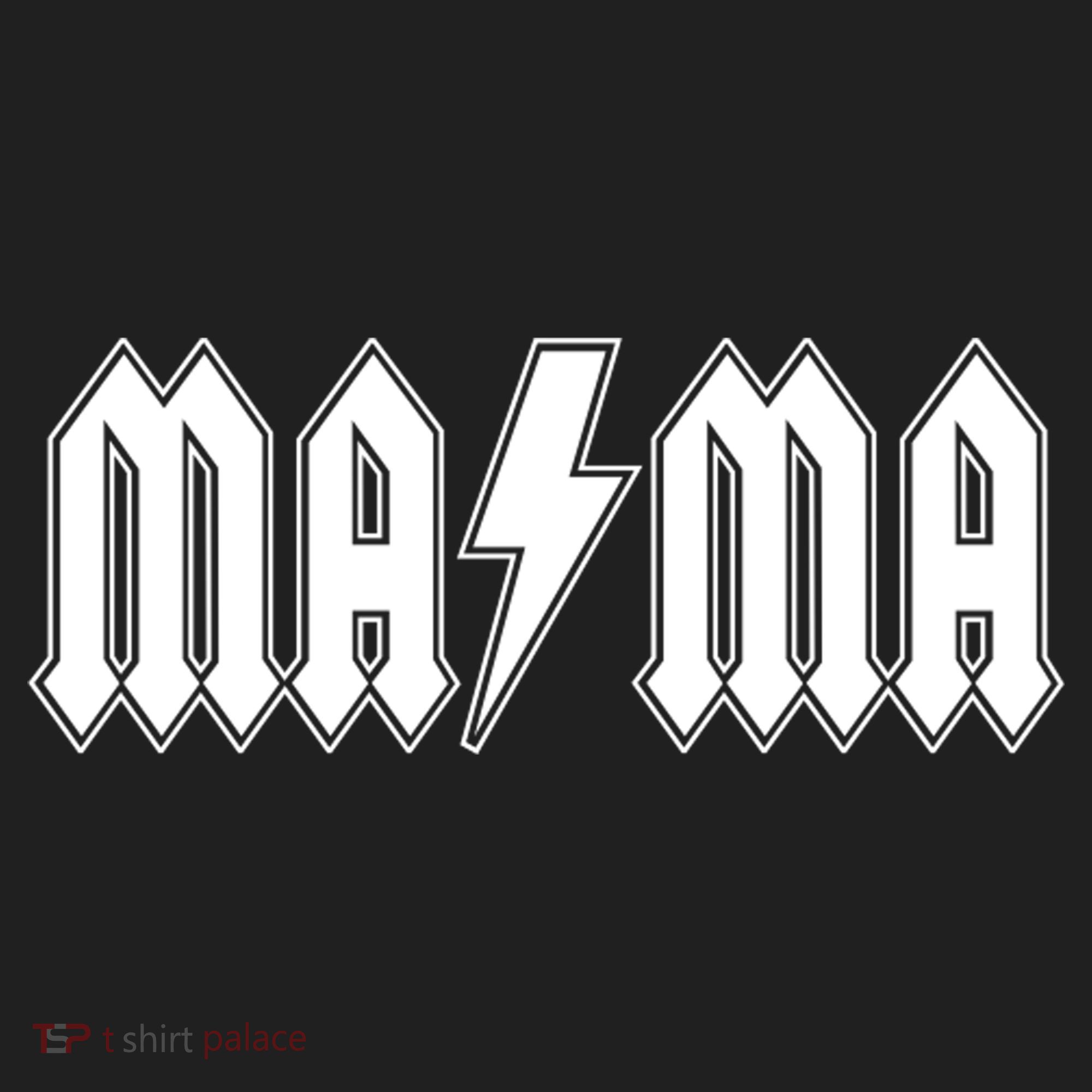 Hard Rock Mama Lightning Bolt Golf Towel