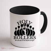 Holy Rollers Matching Bowling Team Coffee Mug thumb 1
