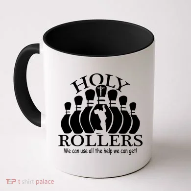 Holy Rollers Matching Bowling Team Coffee Mug