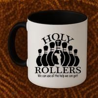Holy Rollers Matching Bowling Team Coffee Mug thumb 2