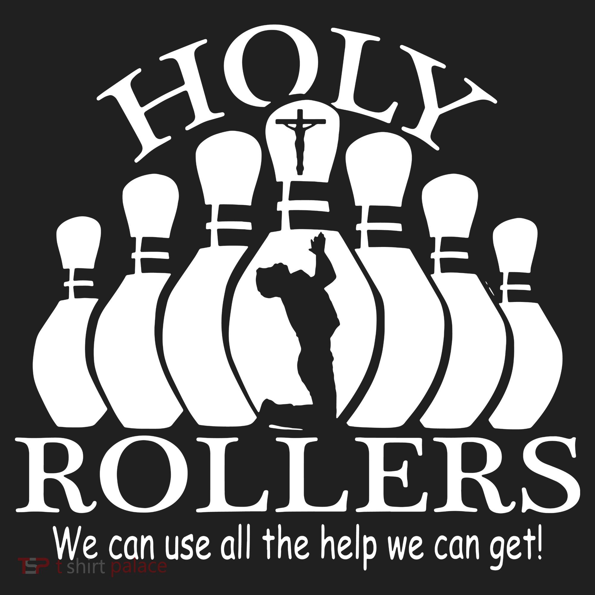Holy Rollers Matching Bowling Team Tumbler