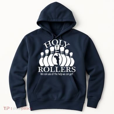 Holy Rollers Matching Bowling Team Hoodie