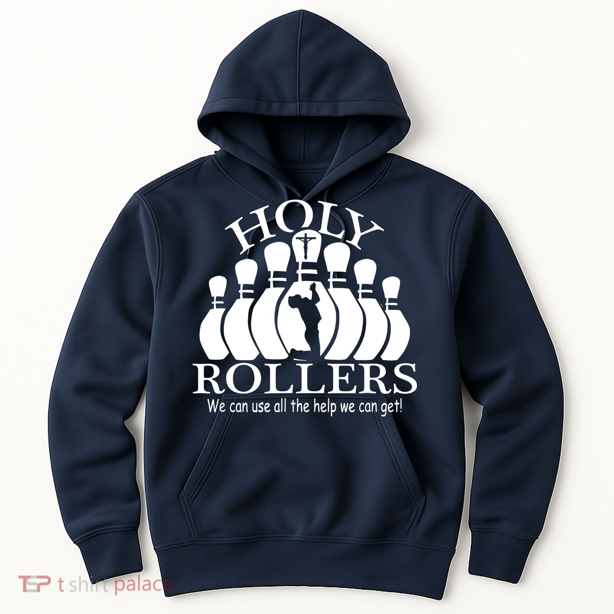 Holy Rollers Matching Bowling Team Hoodie