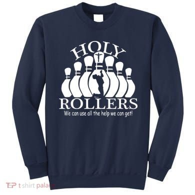 Holy Rollers Matching Bowling Team Sweatshirt