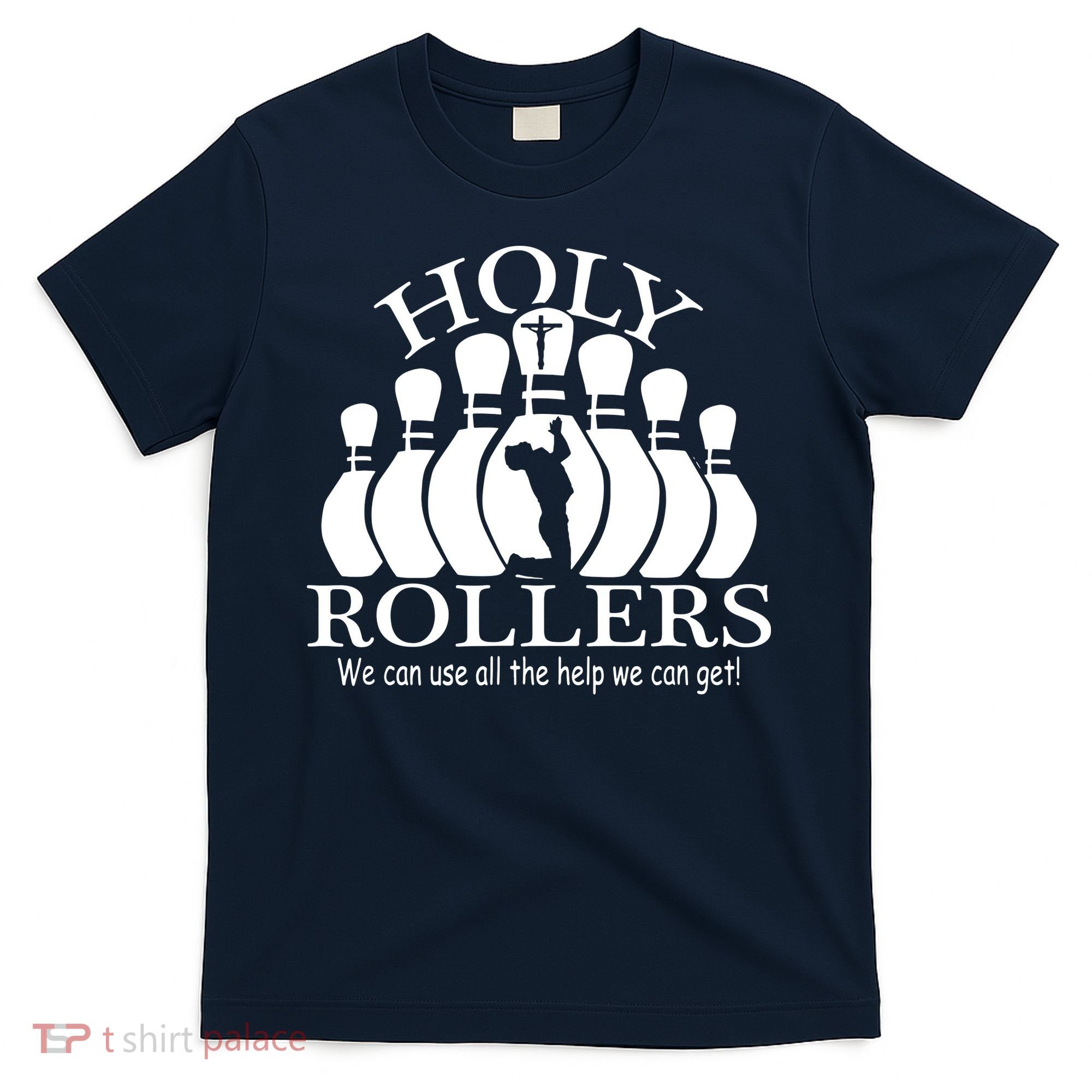 Holy Rollers Matching Bowling Team T-Shirt