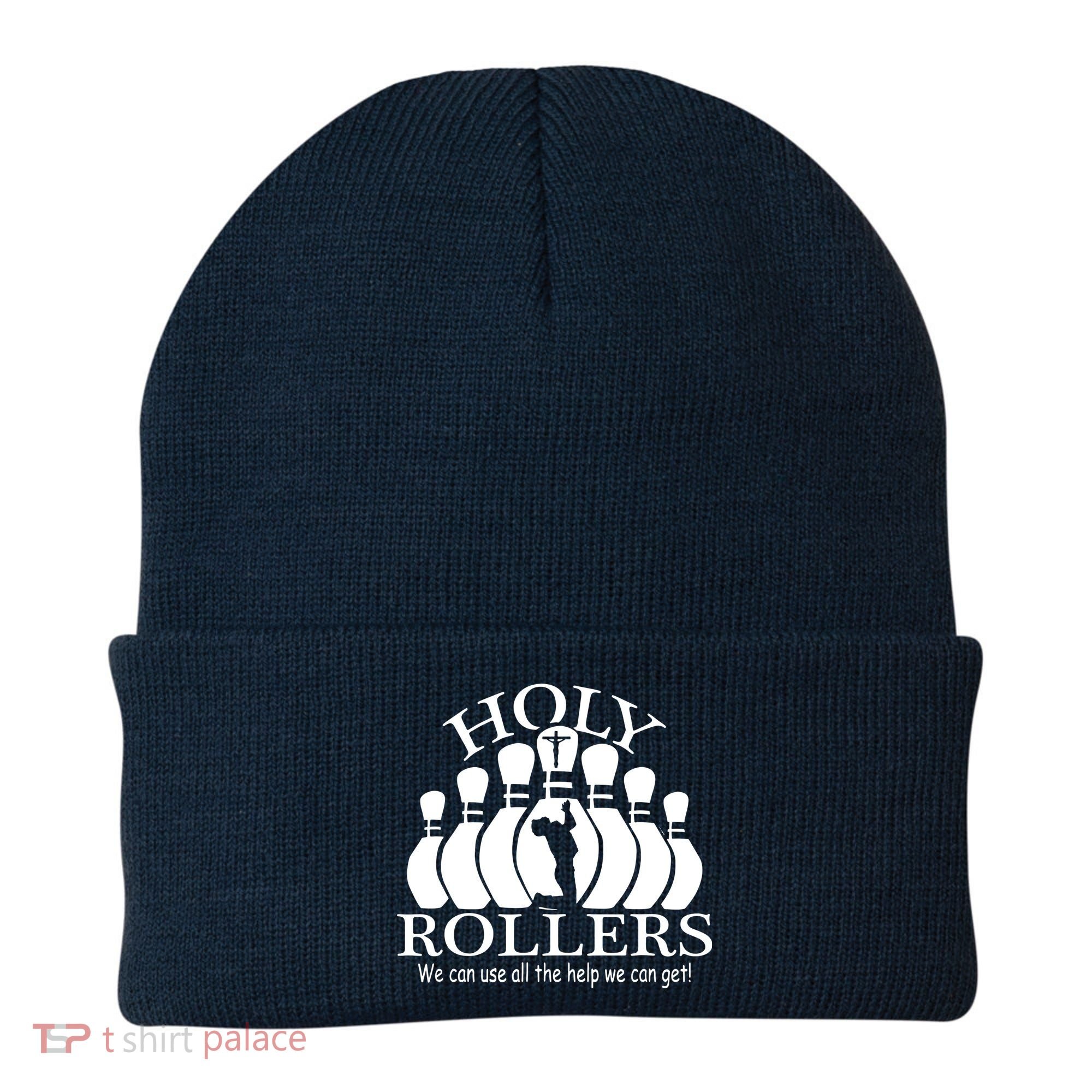Holy Rollers Matching Bowling Team Beanie