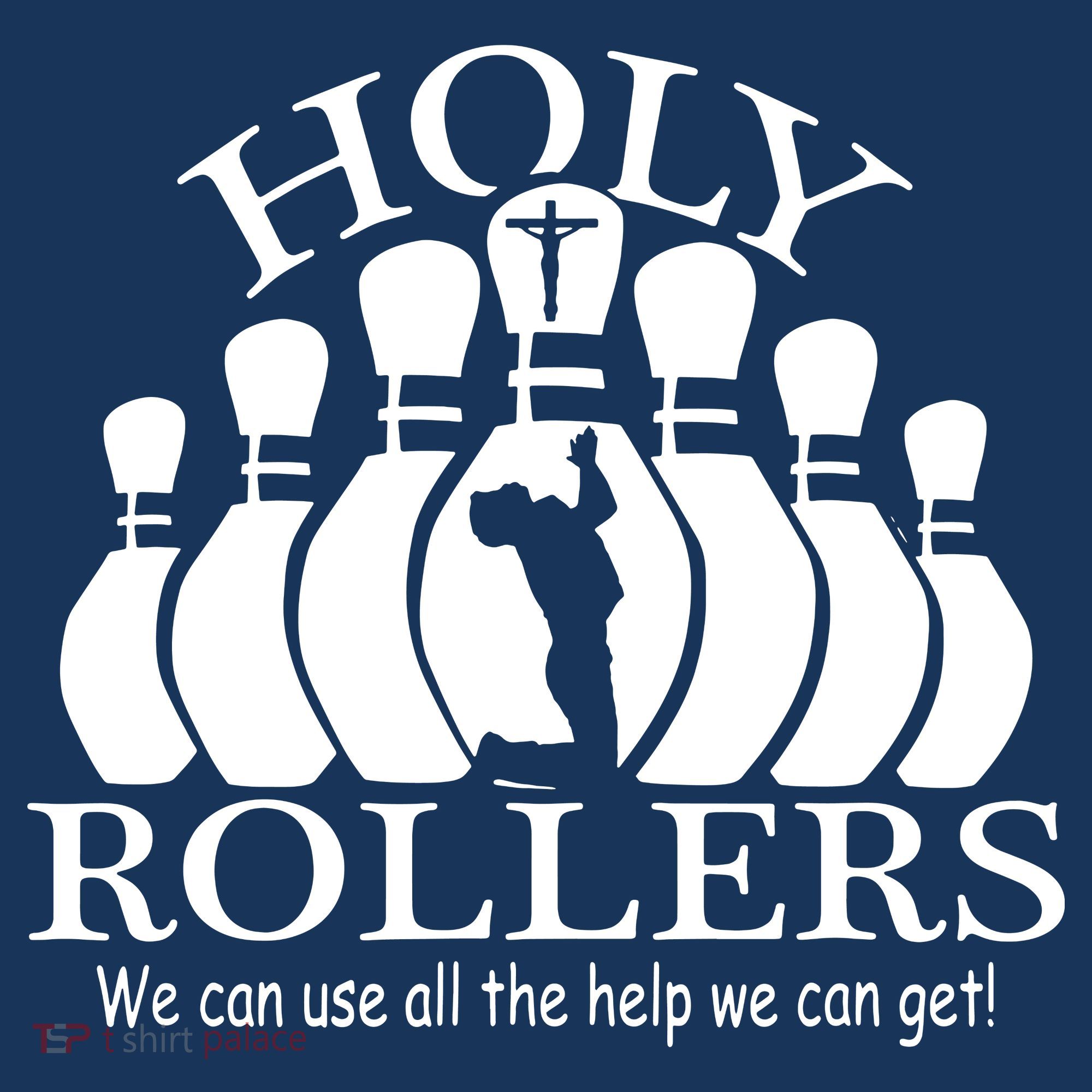Holy Rollers Matching Bowling Team Mousepad
