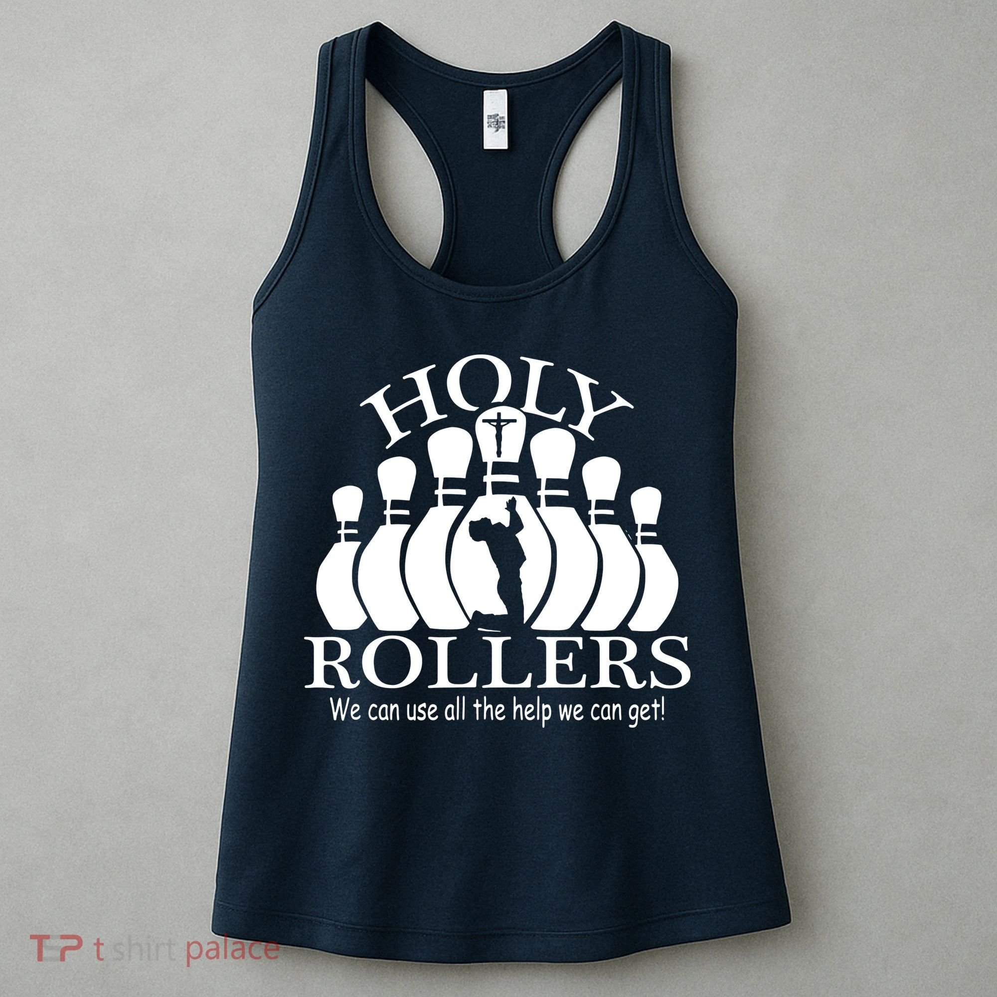 Holy Rollers Matching Bowling Team Women's Tank Top