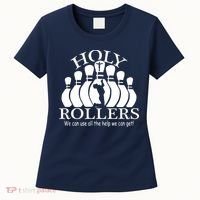 Holy Rollers Matching Bowling Team Women's T-Shirt thumb 0