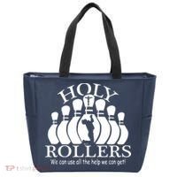 Holy Rollers Matching Bowling Team Tote Bag thumb 0