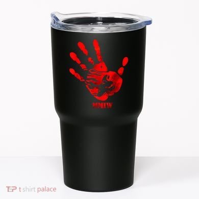 Hand Red MMIW Tumbler