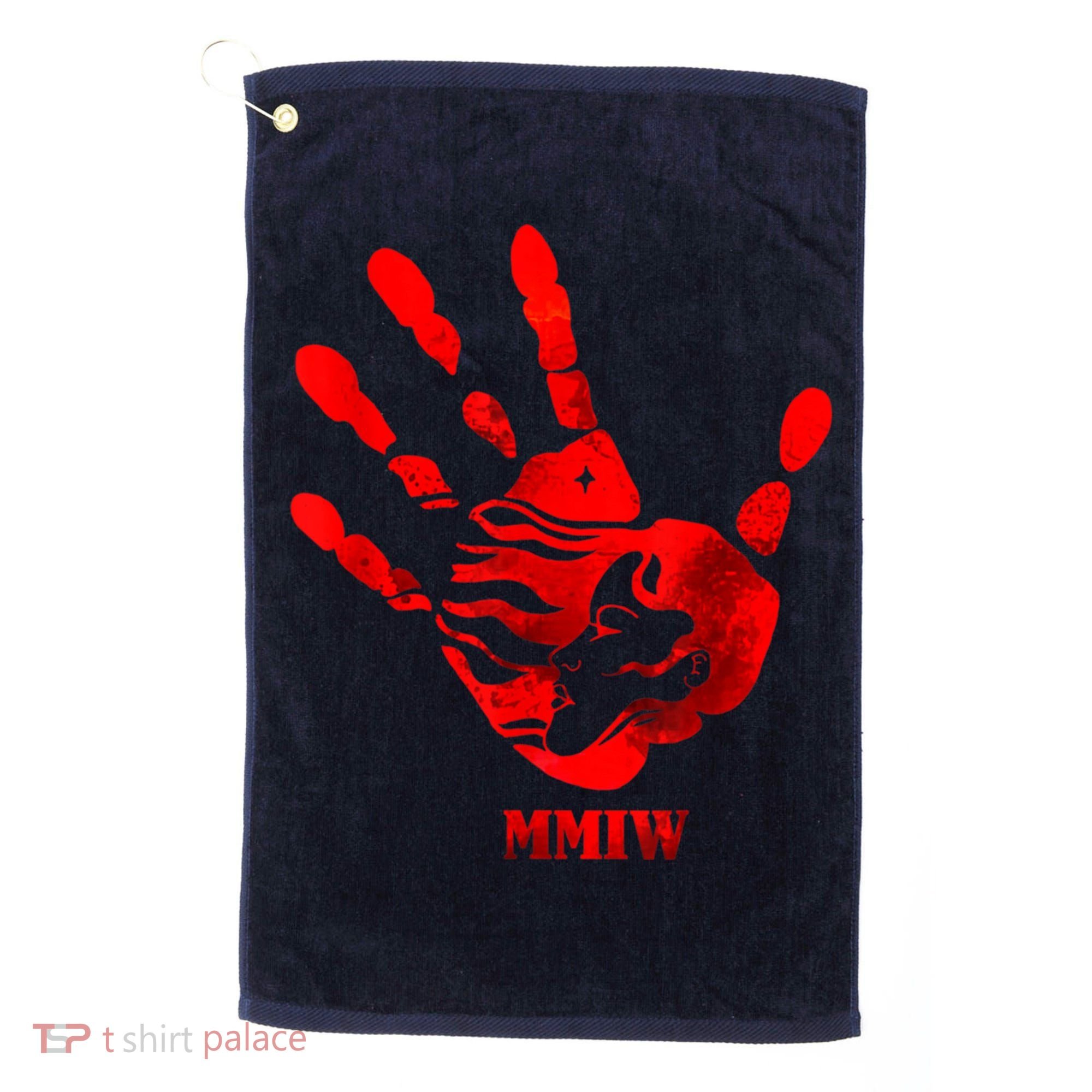 Hand Red MMIW Golf Towel
