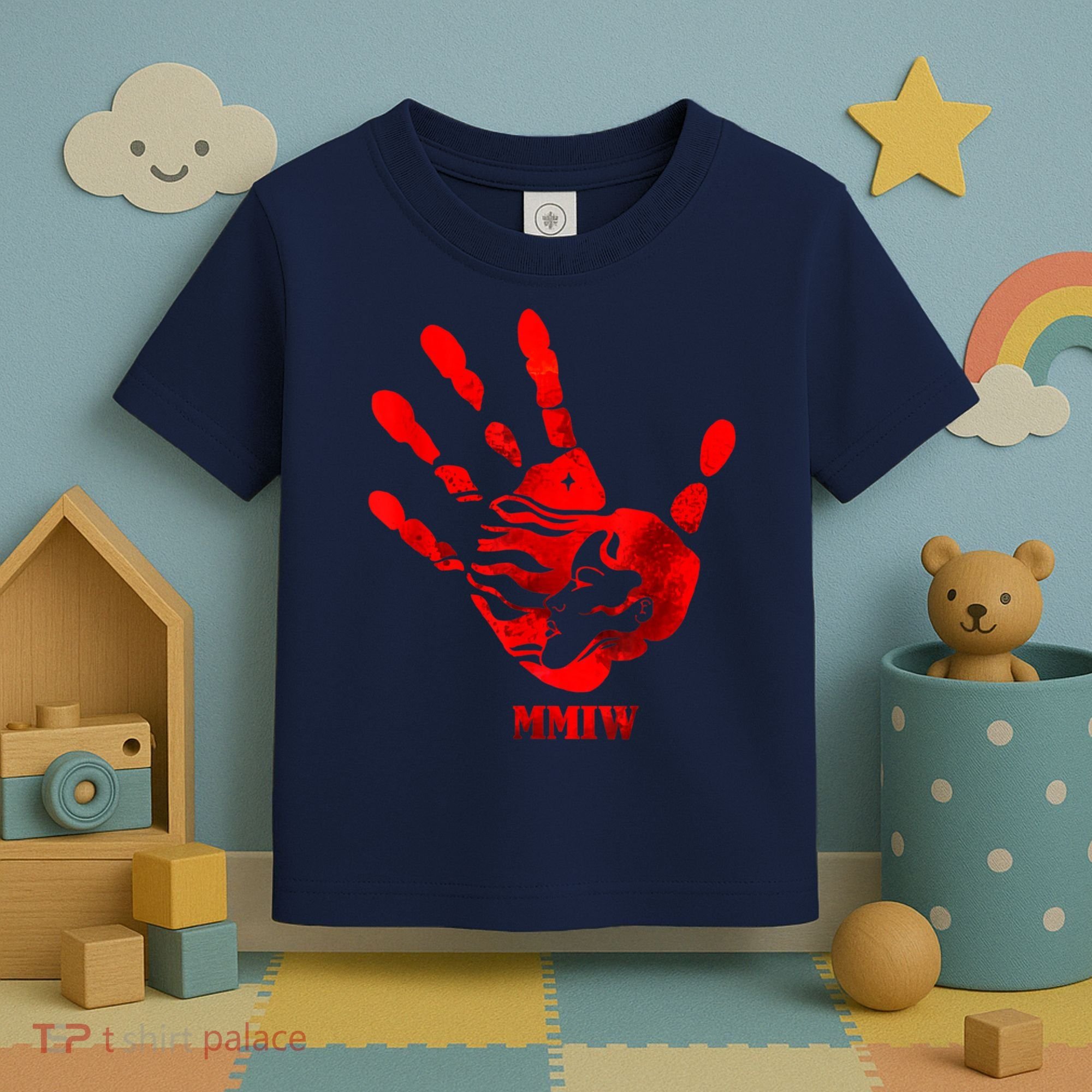 Hand Red MMIW Toddler T-Shirt