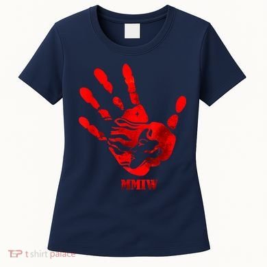 Hand Red MMIW Women's T-Shirt