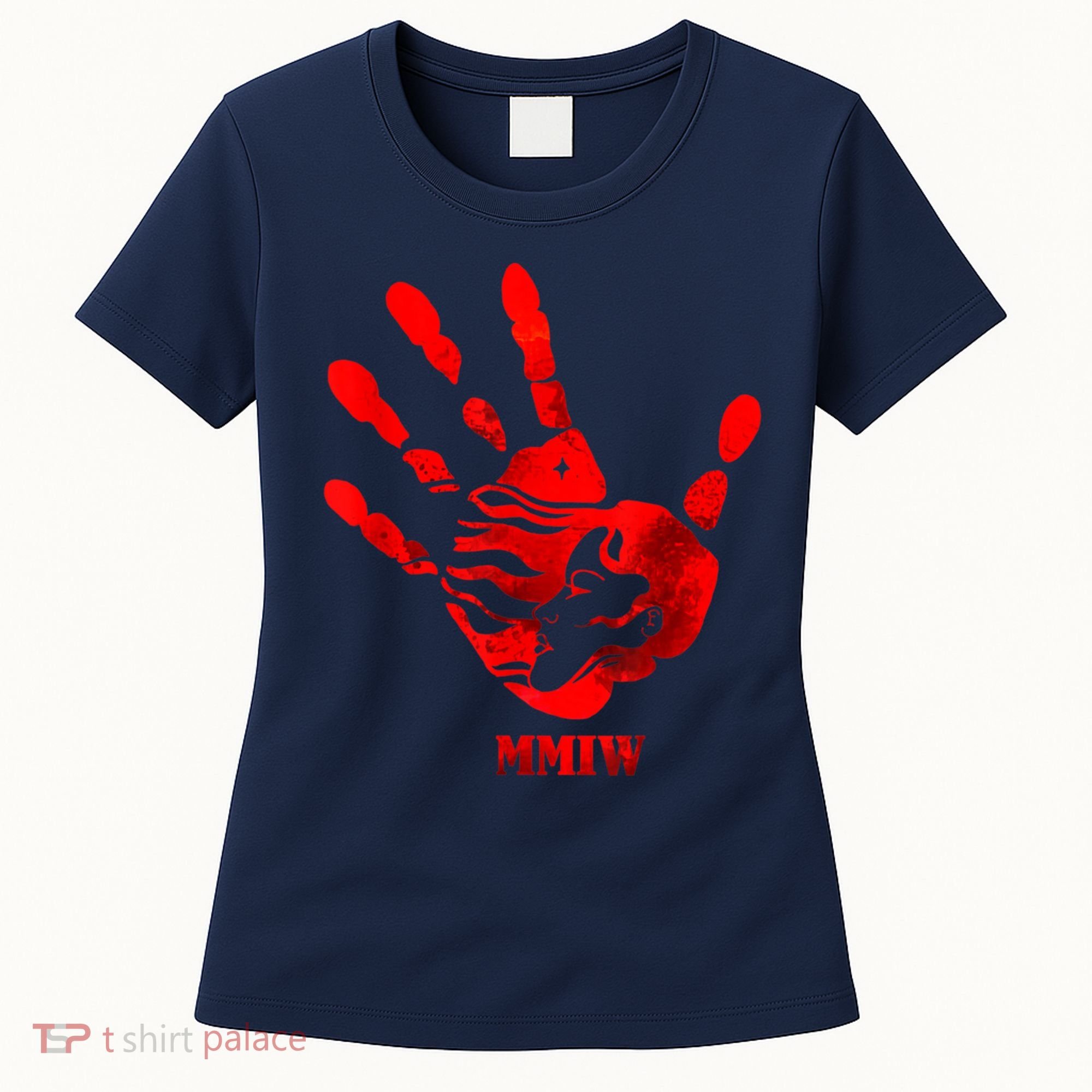 Hand Red MMIW Women's T-Shirt