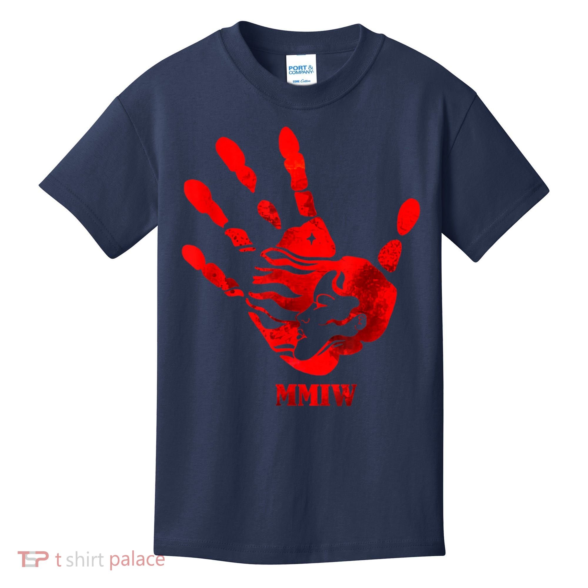 Hand Red MMIW Kids T-Shirt