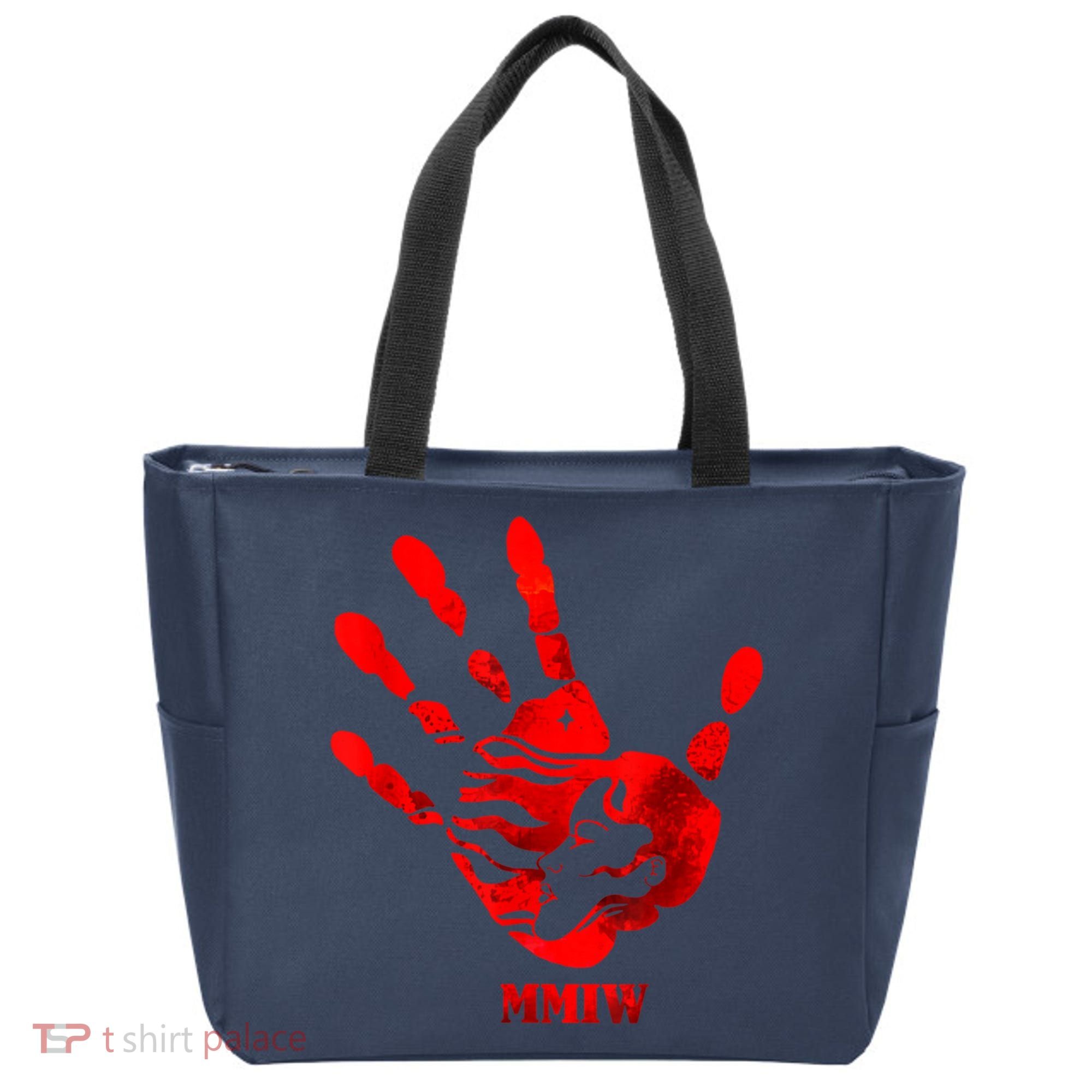 Hand Red MMIW Tote Bag