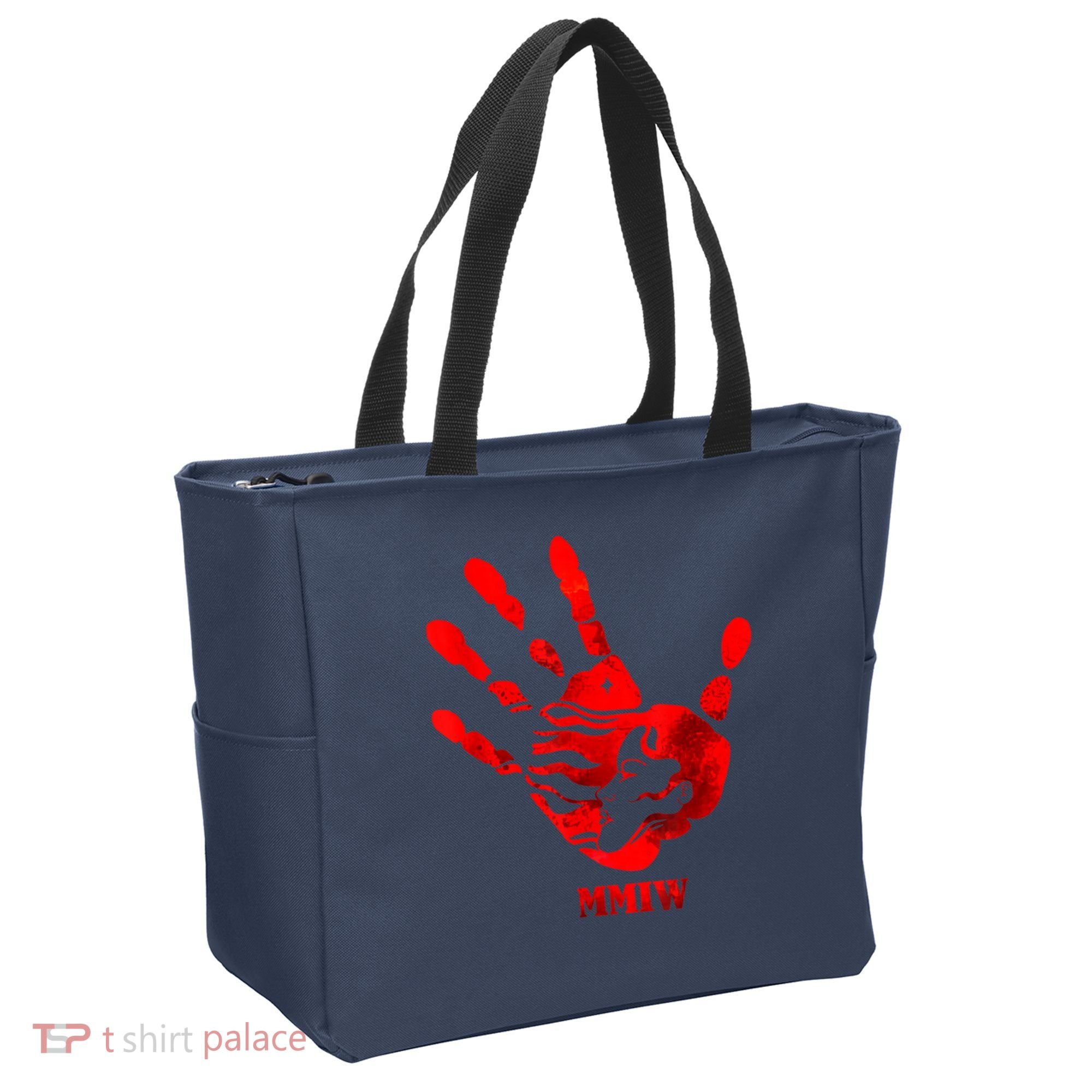 Hand Red MMIW Tote Bag