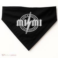 Hard Rock Mimi Mimi Lightning Bolt USA-Made Doggie Bandana thumb 0