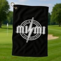 Hard Rock Mimi Mimi Lightning Bolt Golf Towel thumb 1