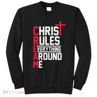 Hiphop Rap Music Cream Christ Rules Everything Around Me Sweatshirt thumb 0