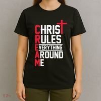 Hiphop Rap Music Cream Christ Rules Everything Around Me T-Shirt thumb 4